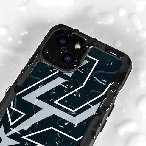 NBA San Antonio Spurs Large Logo iPhone 15 Plus Waterproof Case