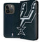 NBA San Antonio Spurs Large Logo iPhone 15 Pro Folio Case