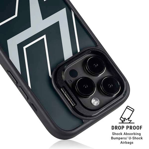 NBA San Antonio Spurs Large Logo iPhone 15 Pro Kickstand Case