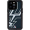 NBA San Antonio Spurs Large Logo iPhone 15 Pro Waterproof Case