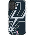 NBA San Antonio Spurs Large Logo iPhone 16 Impact Case