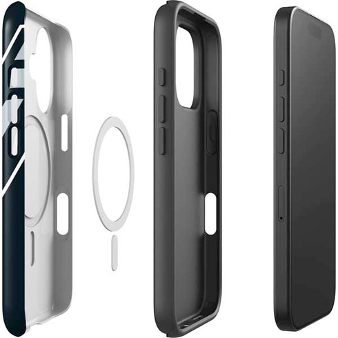 NBA San Antonio Spurs Large Logo iPhone 16 Magsafe Impact Case