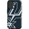 NBA San Antonio Spurs Large Logo iPhone 16 Plus Impact Case