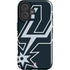 NBA San Antonio Spurs Large Logo iPhone 16 Plus Impact Case