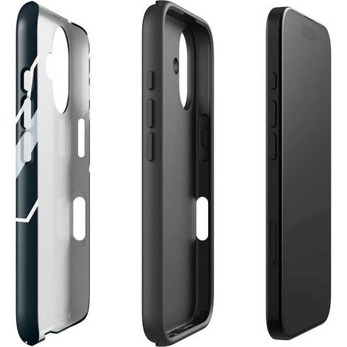 NBA San Antonio Spurs Large Logo iPhone 16 Plus Impact Case