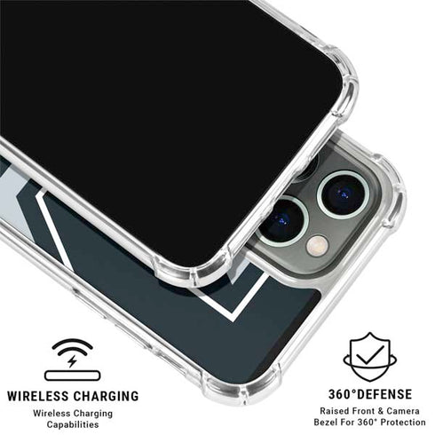 NBA San Antonio Spurs Large Logo iPhone 16 Pro Clear Case