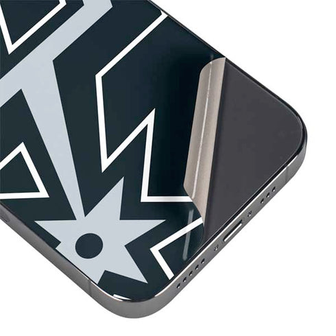 NBA San Antonio Spurs Large Logo iPhone 16 Pro Skin