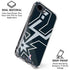 NBA San Antonio Spurs Large Logo iPhone 16e Clear Case