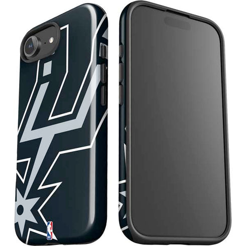 NBA San Antonio Spurs Large Logo iPhone 16e Impact Case