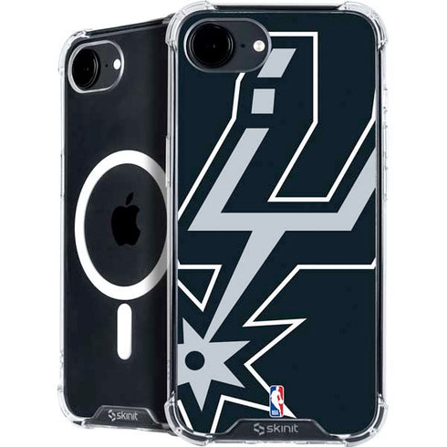 NBA San Antonio Spurs Large Logo iPhone 16e MagSafe Case
