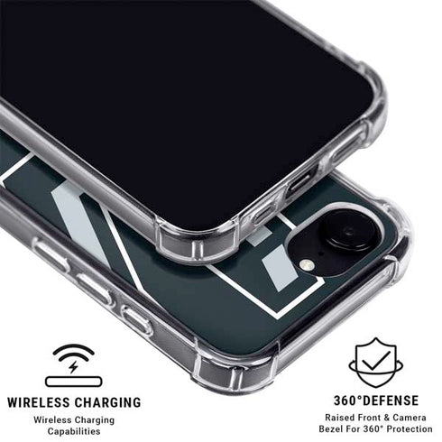NBA San Antonio Spurs Large Logo iPhone 16e MagSafe Case