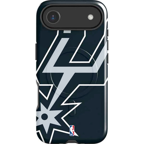 NBA San Antonio Spurs Large Logo iPhone 17 Air Magsafe Impact Case