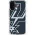 NBA San Antonio Spurs Large Logo iPhone 17 Clear Case