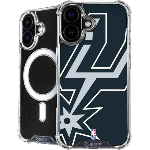 NBA San Antonio Spurs Large Logo iPhone 17 MagSafe Case