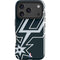 NBA San Antonio Spurs Large Logo iPhone 17 Pro Impact Case