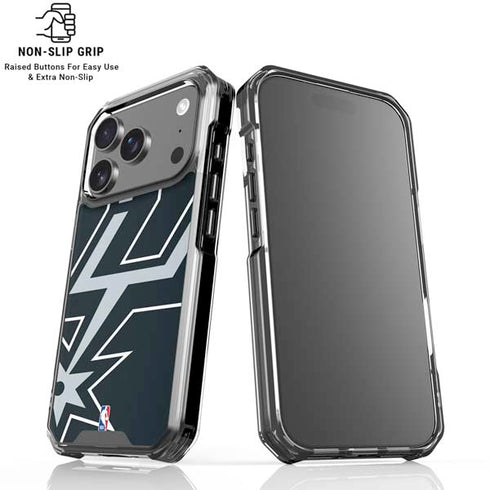 NBA San Antonio Spurs Large Logo iPhone 17 Pro MagSafe Case