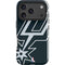 NBA San Antonio Spurs Large Logo iPhone 17 Pro Max Impact Case