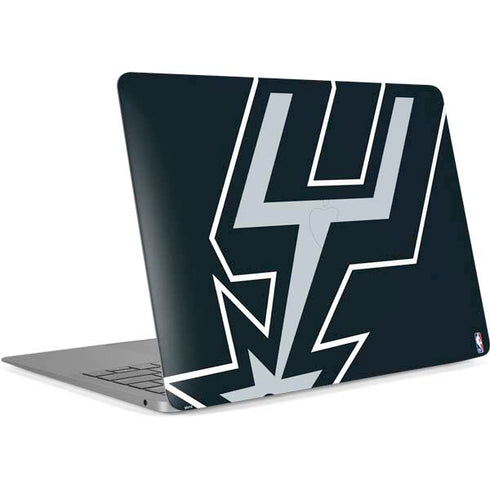 NBA San Antonio Spurs Large Logo Apple MacBook Air Skin