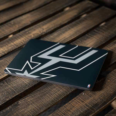 NBA San Antonio Spurs Large Logo Apple MacBook Air Skin