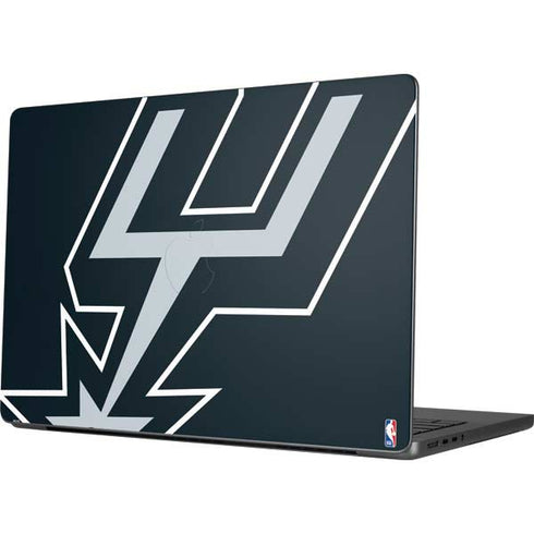 NBA San Antonio Spurs Large Logo Apple MacBook Pro 14-inch Skin