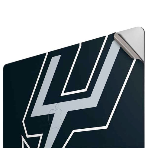 NBA San Antonio Spurs Large Logo Apple MacBook Pro 16-inch Skin