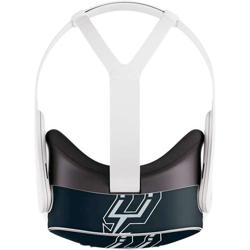 NBA San Antonio Spurs Large Logo Meta Quest 3S Skin