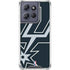NBA San Antonio Spurs Large Logo Moto G 5G (2025) Clear Case