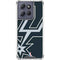 NBA San Antonio Spurs Large Logo Moto G Power 5G (2025) Clear Case