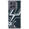 NBA San Antonio Spurs Large Logo Moto G Stylus 5G (2025) Clear Case