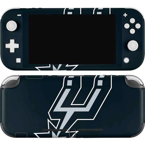 NBA San Antonio Spurs Large Logo Nintendo Skins