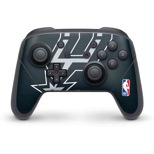 NBA San Antonio Spurs Large Logo Nintendo Skins