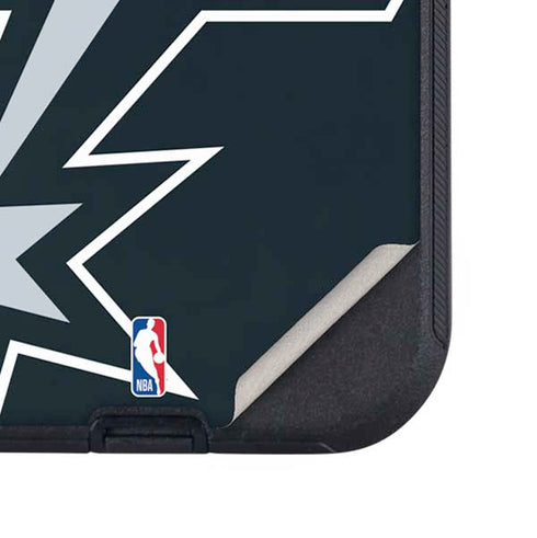 NBA San Antonio Spurs Large Logo Otterbox Defender iPhone Skin