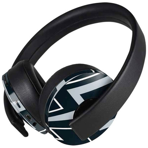 NBA San Antonio Spurs Large Logo PlayStation 4 Gold Wireless Headset Skin