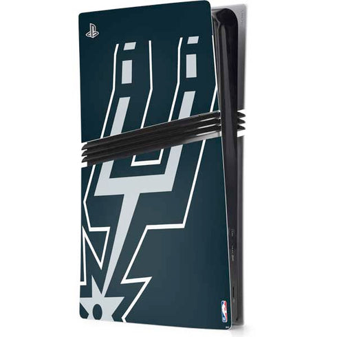 NBA San Antonio Spurs Large Logo PlayStation PS5 Skins