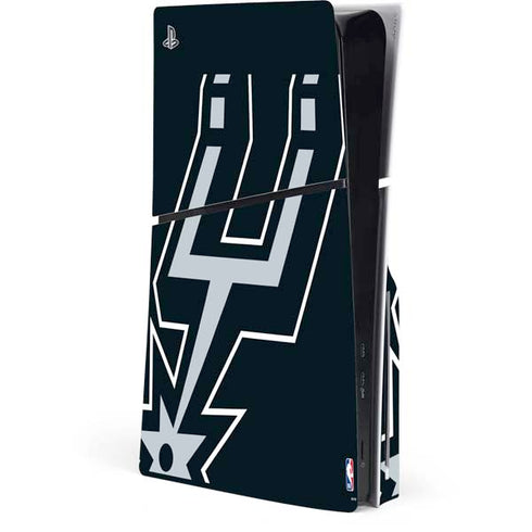 NBA San Antonio Spurs Large Logo PlayStation PS5 Skins