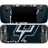NBA San Antonio Spurs Large Logo Steam Deck Handheld Gaming Computer OLED Skin