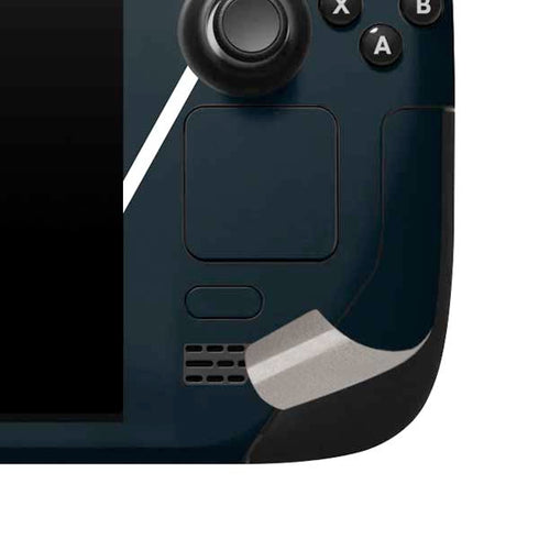 NBA San Antonio Spurs Large Logo Steam Deck Handheld Gaming Computer Skin