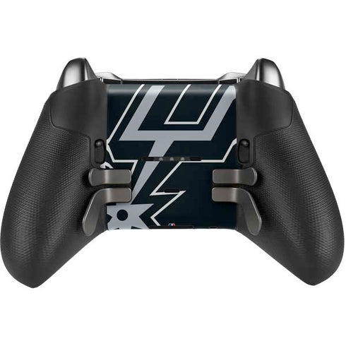 NBA San Antonio Spurs Large Logo Xbox Elite Wireless Controller Series 2 Skin
