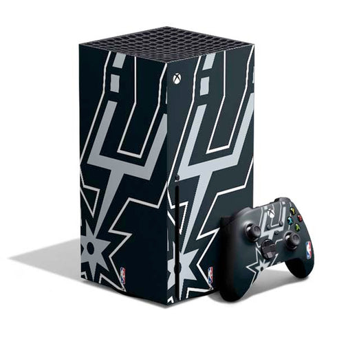 NBA San Antonio Spurs Large Logo Xbox Series X Bundle Skin