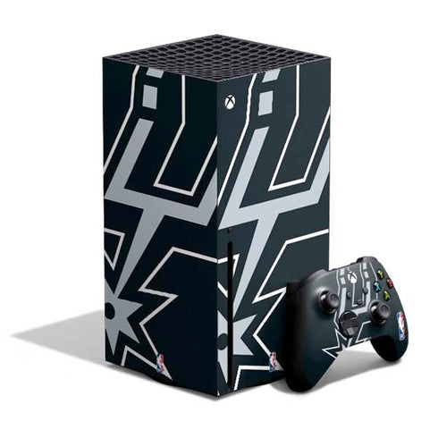 NBA San Antonio Spurs Large Logo Xbox Series X Skins