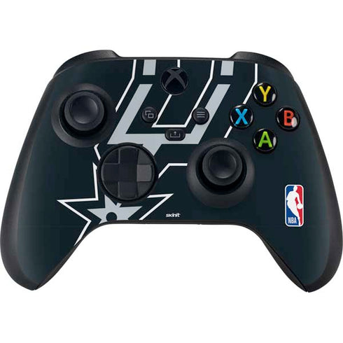NBA San Antonio Spurs Large Logo Xbox Series X Controller Skin