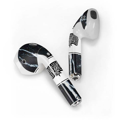 NBA San Antonio Spurs Marble Apple AirPods Skin