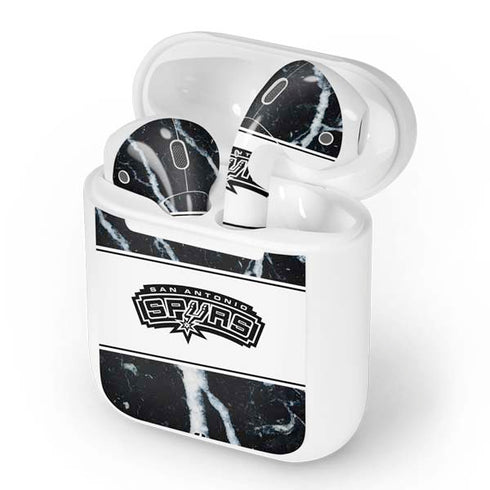 NBA San Antonio Spurs Marble Apple AirPods Skin