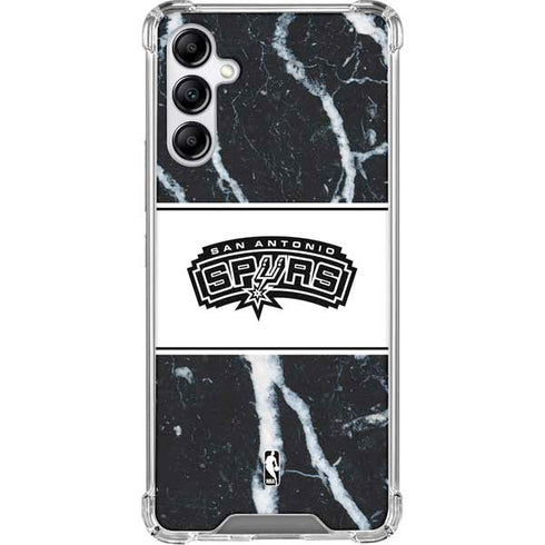 NBA San Antonio Spurs Marble Gabb Phone 4 Clear Case