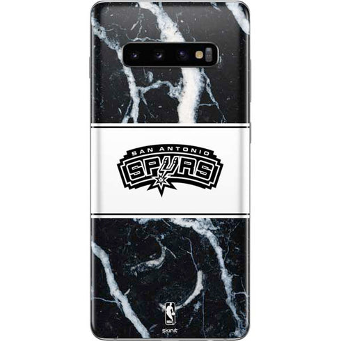 NBA San Antonio Spurs Marble Galaxy S10 Plus Skin