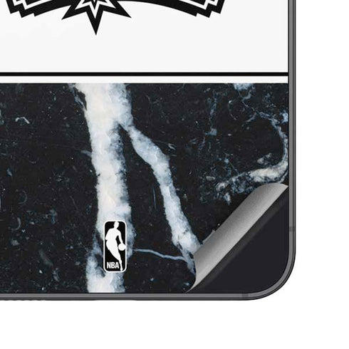 NBA San Antonio Spurs Marble Galaxy S25 Plus Skin