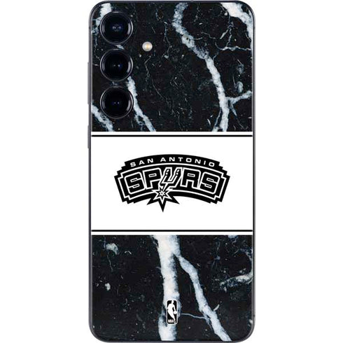 NBA San Antonio Spurs Marble Galaxy S25 Skin