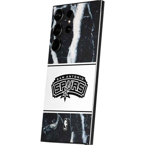 NBA San Antonio Spurs Marble Galaxy S25 Ultra Skin