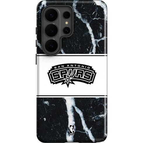NBA San Antonio Spurs Marble Galaxy S26 Ultra Impact Case
