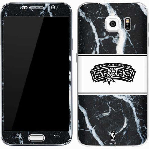 NBA San Antonio Spurs Marble Galaxy S7 Skin